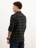 Slim Fit Full Sleeve Checkered Shirt | Dark Green | WSH02FSSL0330S