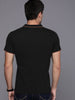 Bold Black Polo Collar T-Shirt