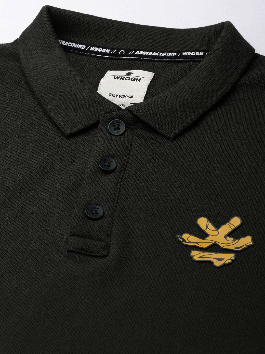 Classic Olive Solid Polo T-Shirt