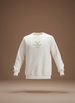 Men's Casual Branded Comfort Fit Sweatshirt  | Snow White