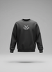 Men's Casual Branded Comfort Fit Sweatshirt  | Black
