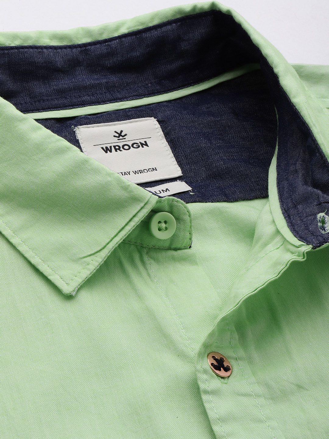 Lime Pop Oxford Shirt