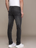 Grey Slim Fit Five Pocket Jeans