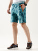 Tie Dye Slim Fit Active Shorts