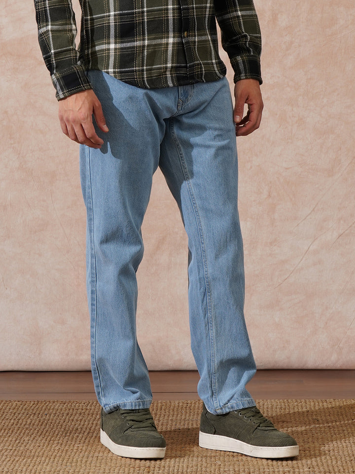 Solid Anti Fit Jeans | Grey