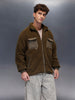 Men's Casual Oversized Jacket  | Olive