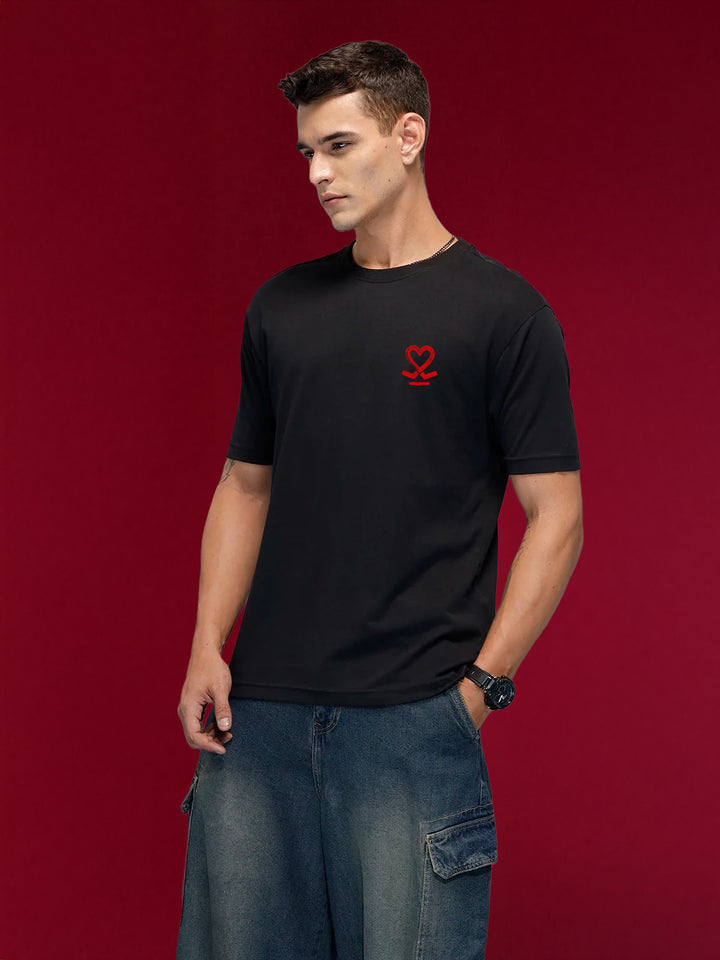 Slim Fit Limited Edition Valentine’s Tee | Black
