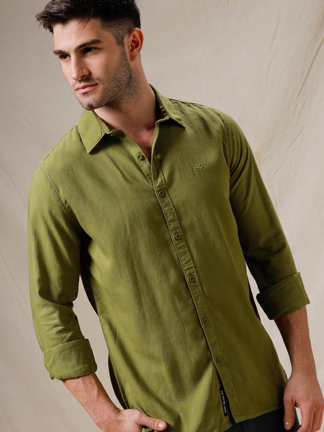 Solid Select Green Shirt