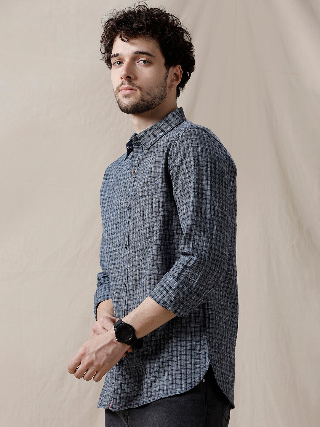 Checked Harmony Casual Shirt