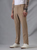 Easy-Stretch Waist Khaki Trousers