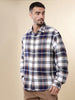 Ice Blue Classic Checked Shirt