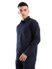 Prime Navy Solid Cotton Shirt