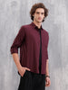 100% Cotton Enzyme Washed Regular Fit Shirt I Marron