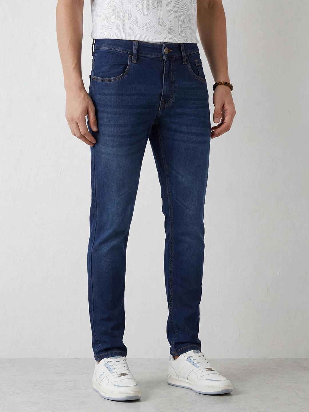 Classic Slim Fit Denim Jeans | Blue