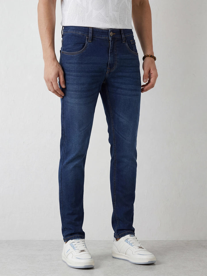 Classic Slim Fit Denim Jeans | Blue