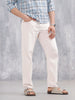 Men's Casual Anti Fit Jeans | Beige