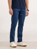 Slim Fit Solid Denim Jeans  | Blue