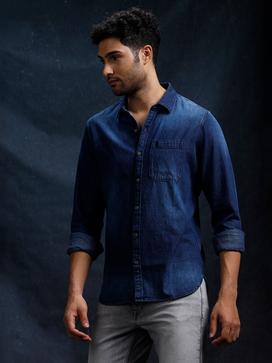 Timeless Blue Denim Shirt