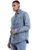 Darkstone Long Sleeve Apex Denim Shirt