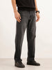 Faded Anti Fit Denim Jeans | Dark Grey