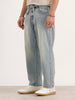Loose Fit Denim Jeans | Light Blue