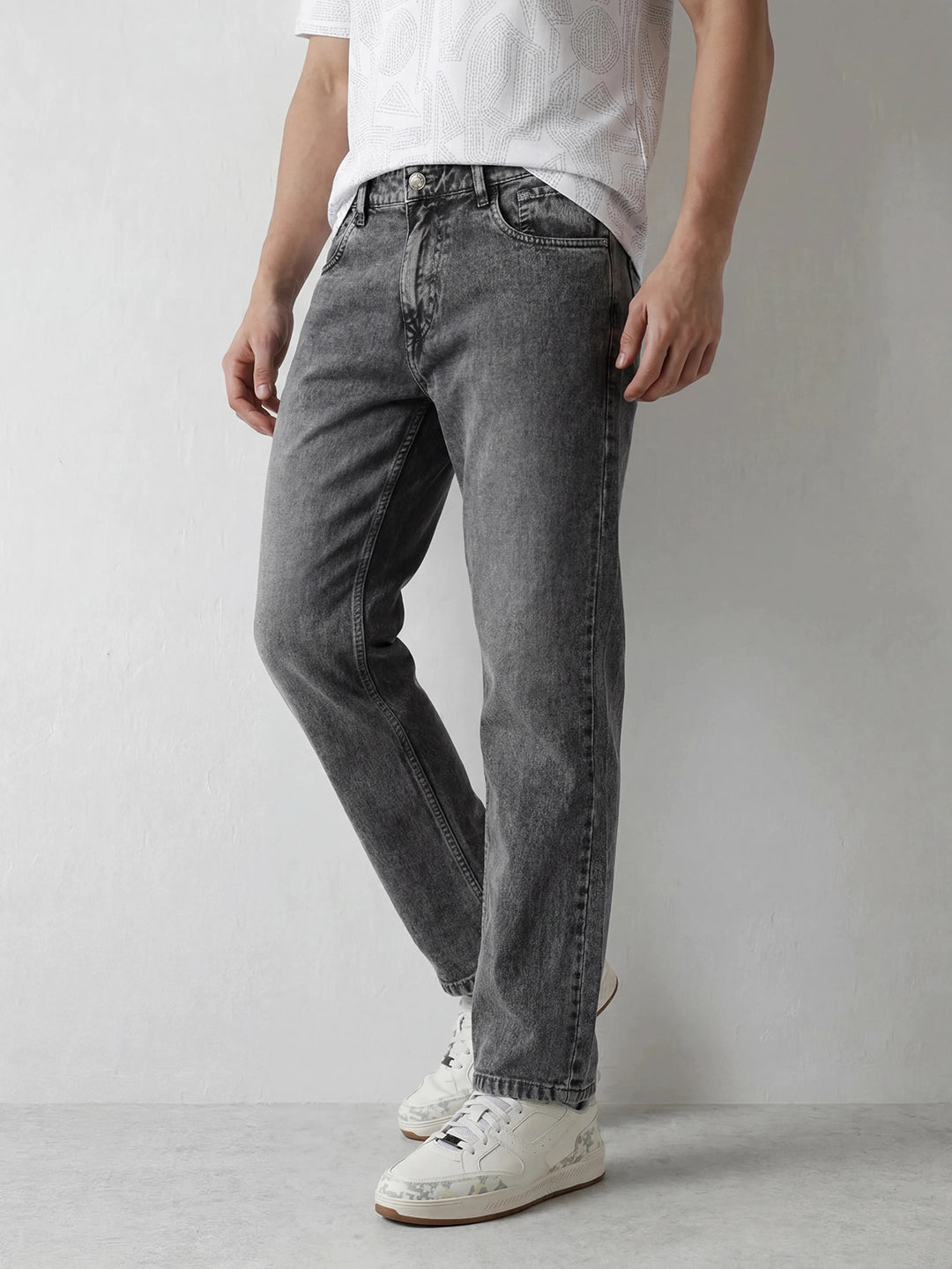 Classic Anti Fit Denim Jeans | Grey