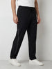 Relaxed Fit Track Pants | Black