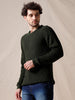 Textured Slim Fit Knit Sweater