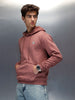 Men's casual hooded sweatshirt | Brown