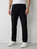 Loose Fit Denim Jeans | Black