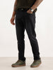 Washed Slim Fit Denim Jeans | Black