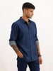 Classsic Slim Fit Denim Shirt | Blue