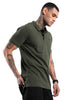 Solid Olive Timeless Polo T-Shirt