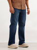 Faded Bootcut Denim Jeans | Blue