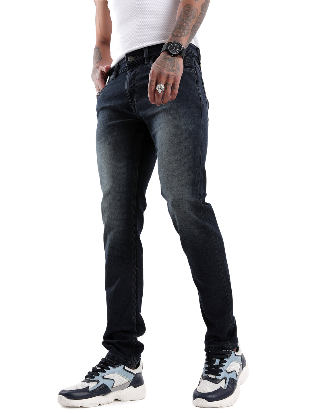 Classic Indigo Darkstone Denim Jeans