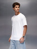 Men's Casual Oversized Tee  |  White
