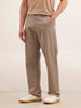 Anti Fit Solid Trouser | Beige