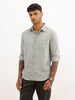 Solid Regular Fit Full Sleeve Shirt | Grey | WWSH9190F