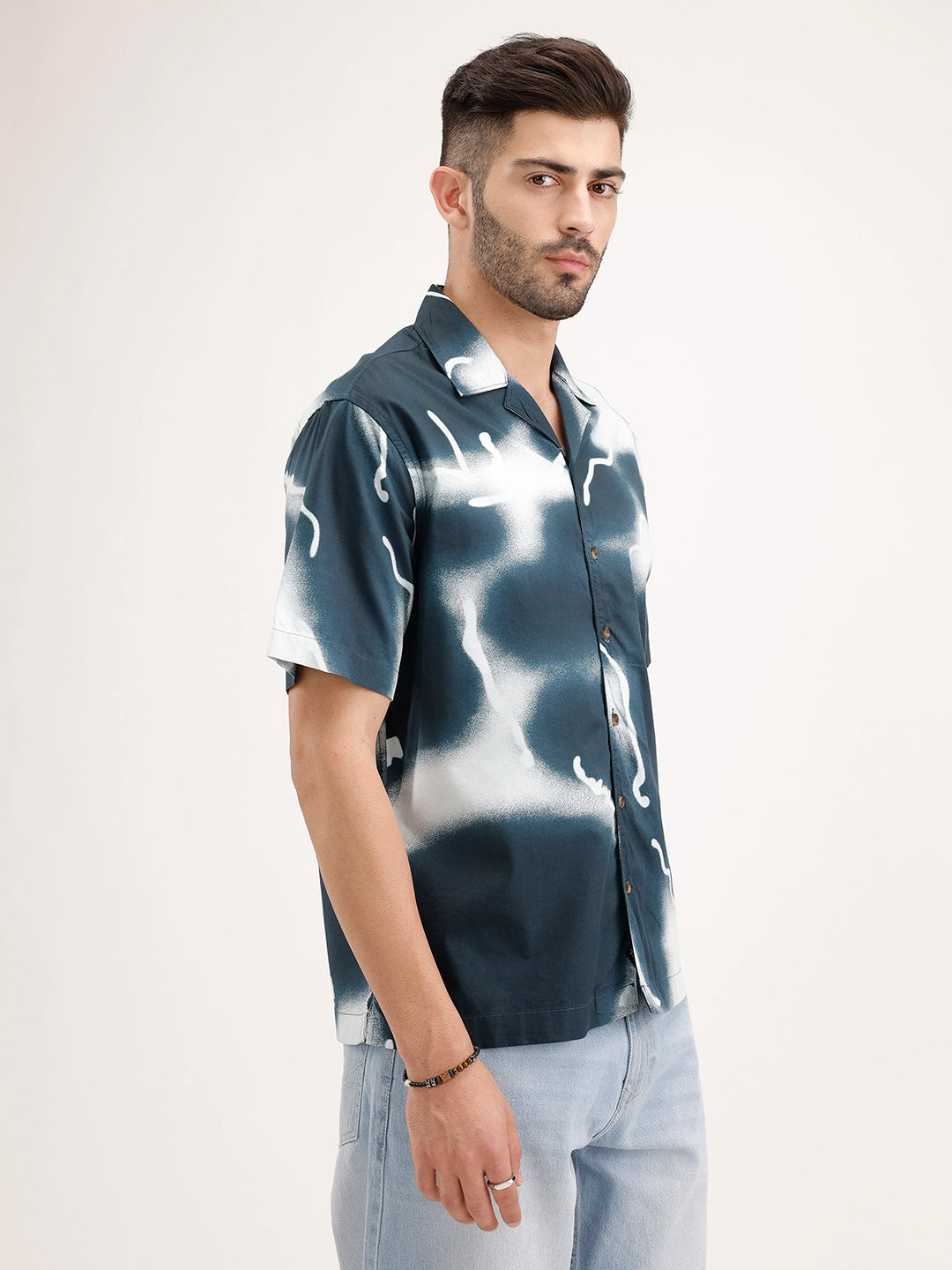 Classic Resort Collar Shirt | Blue