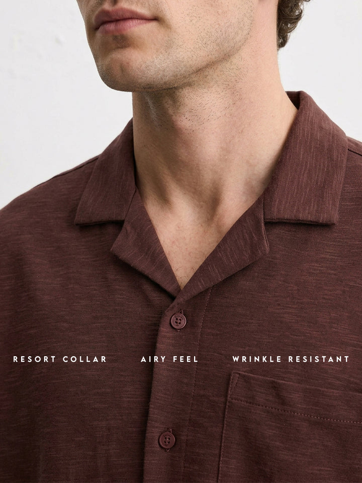 Essential Bounce Holiday Shirt | Essential | Brown