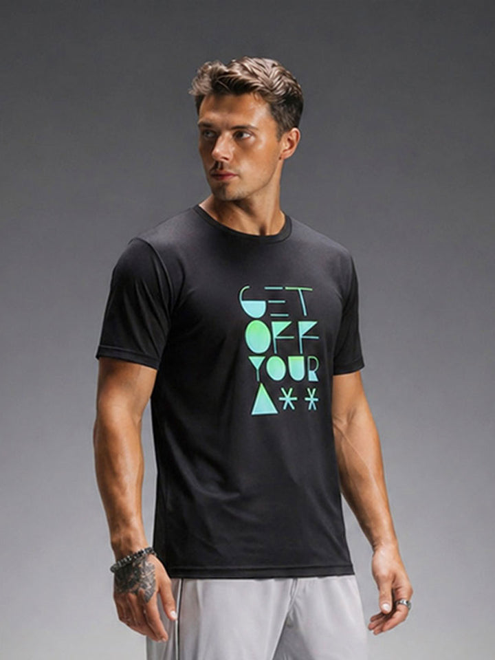 Slim fit Active tee | Active |  Black