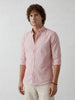 Solid Regular Fit Full Sleeve Shirt | Orange