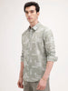 Regular Fit AOP Shirt | Green