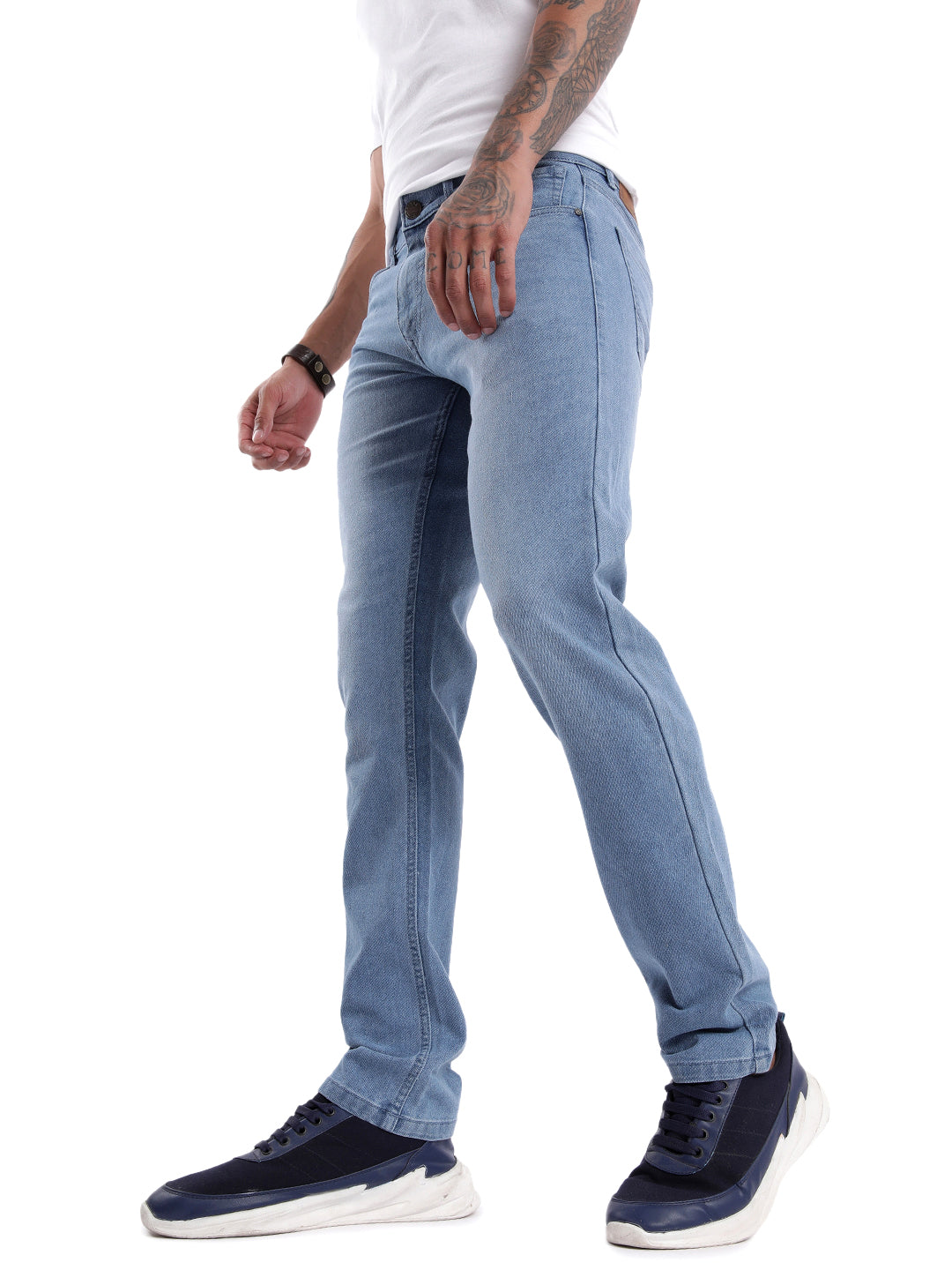 Superstone Light Washed Denim Jeans