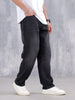 Men's Casual Loose Fit Jeans | Grey