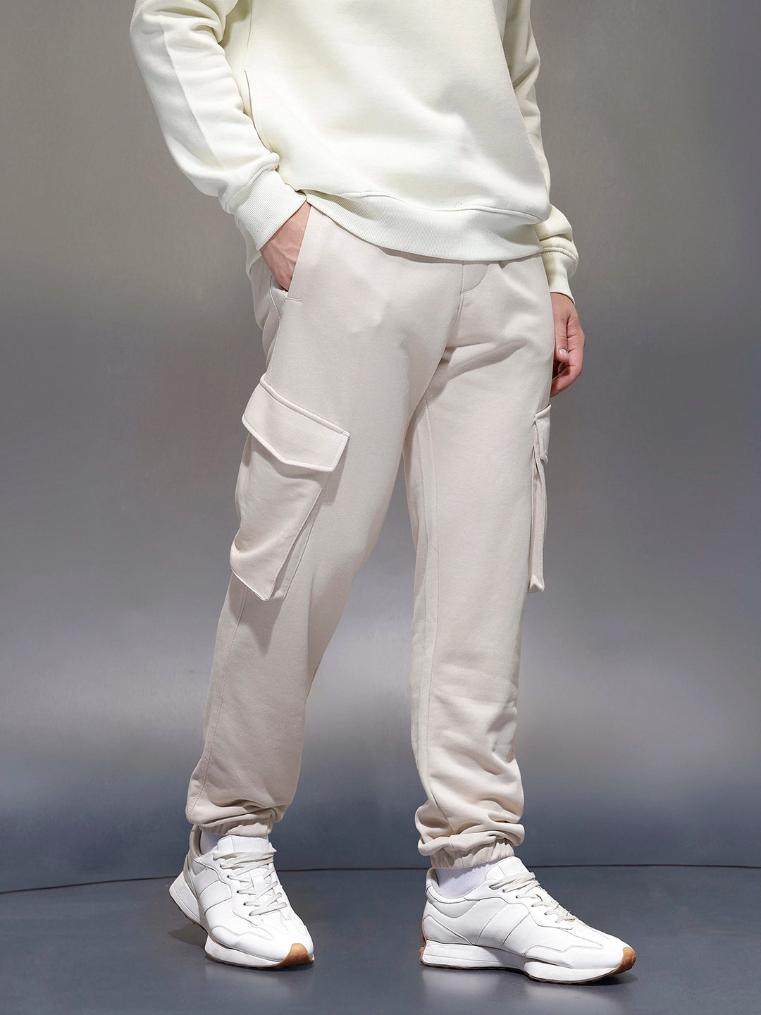 Classic Regular Fit Jogger  | Beige