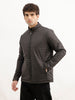 Solid Regular Fit Puffer Jacket | Black | WWJK6315F