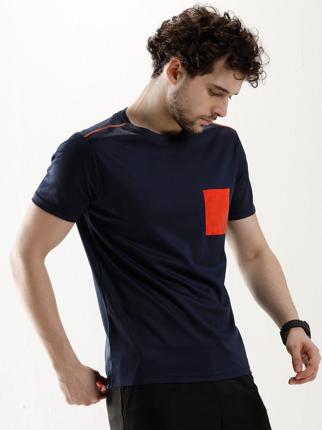 Wrogn Active Patch T-Shirt