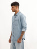 Classic Regular Fit Denim Shirt | Blue