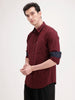 Regular Fit Checkered Shirt | Red